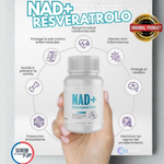 COMBO VITAL 🌿 2 SUPLEMENTOS PODEROSOS Ashwagandha + NAD con Resveratrol  💚