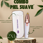 COMBO PIEL SUAVE 🪒Depiladora Facial + Depiladora Corporal